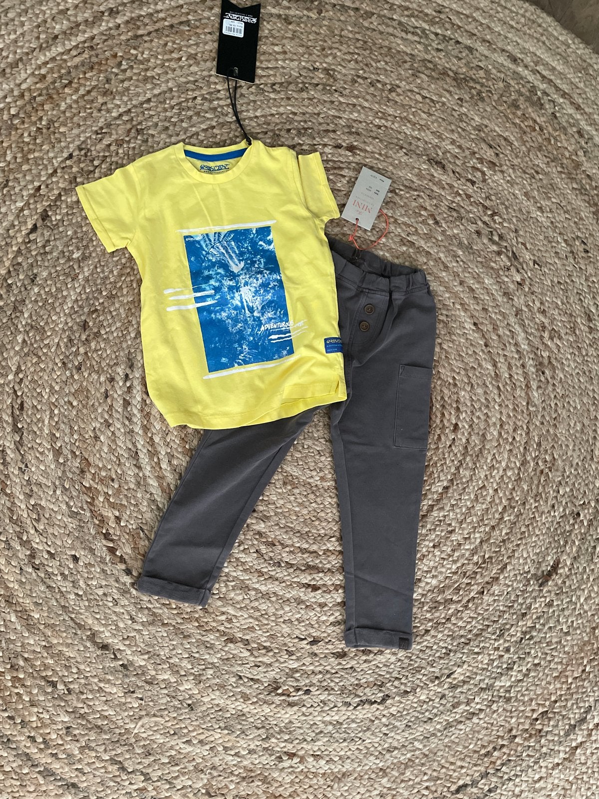 Stoere Z8 4President zomer set jongen maat 104 T-shirt broek, Ophalen of Verzenden, Zo goed als nieuw, Jongen, Setje