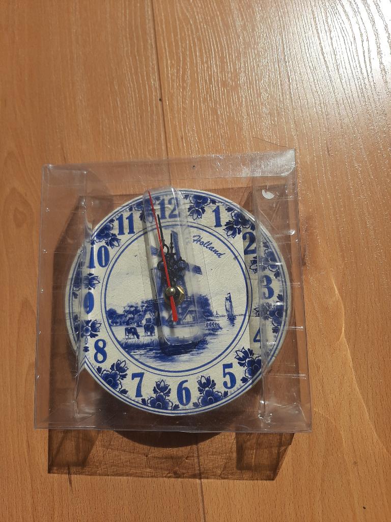te koop klok, Huis en Inrichting, Woonaccessoires | Klokken, Ophalen of Verzenden, Nieuw, Wandklok