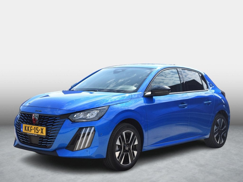 Peugeot e-208 EV Allure 51 kWh | WARMTEPOMP | NAVIGATION PAC, Auto's, Peugeot, Automaat, Gebruikt, 156 pk, Automatische klimaatregeling