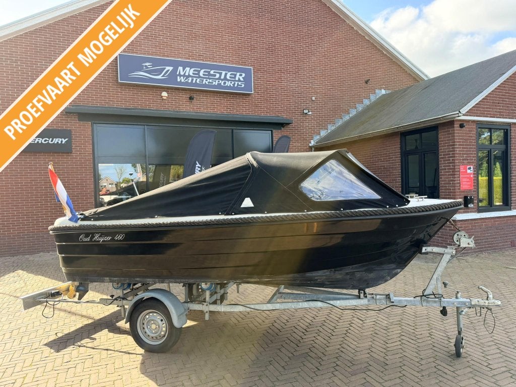 Oudhuijzer 460 / Buiskap / 8 pk Yamaha / Trailer