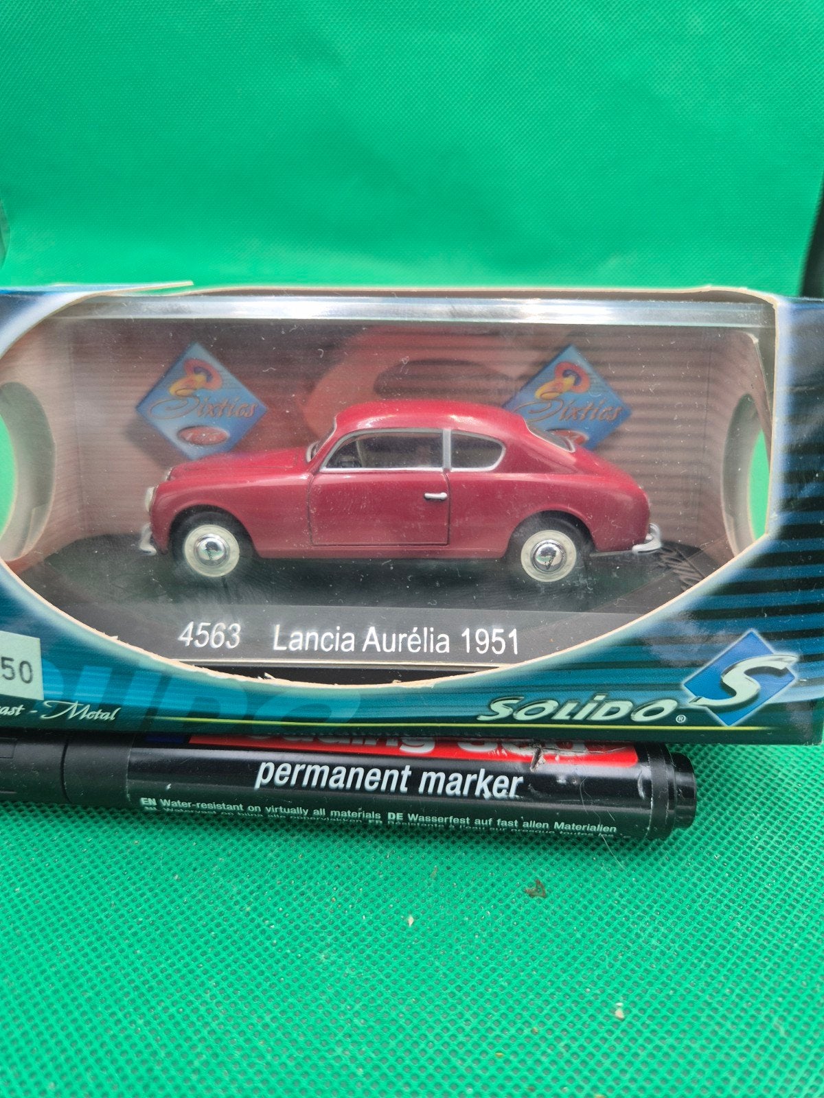 148 Lancia Aurelia 1/43 solido, Ophalen of Verzenden, Zo goed als nieuw, Auto, Solido