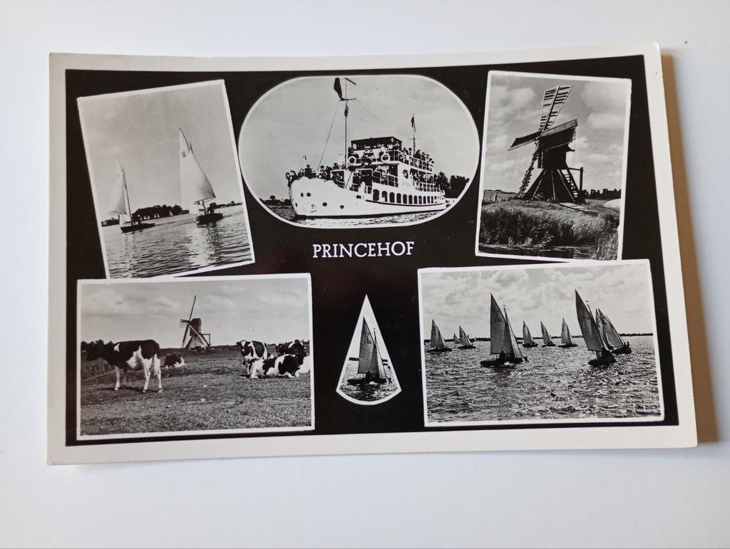 Sint Annaparochie Rondvaart Princehof, Ophalen of Verzenden, 1940 tot 1960, Ongelopen, Friesland