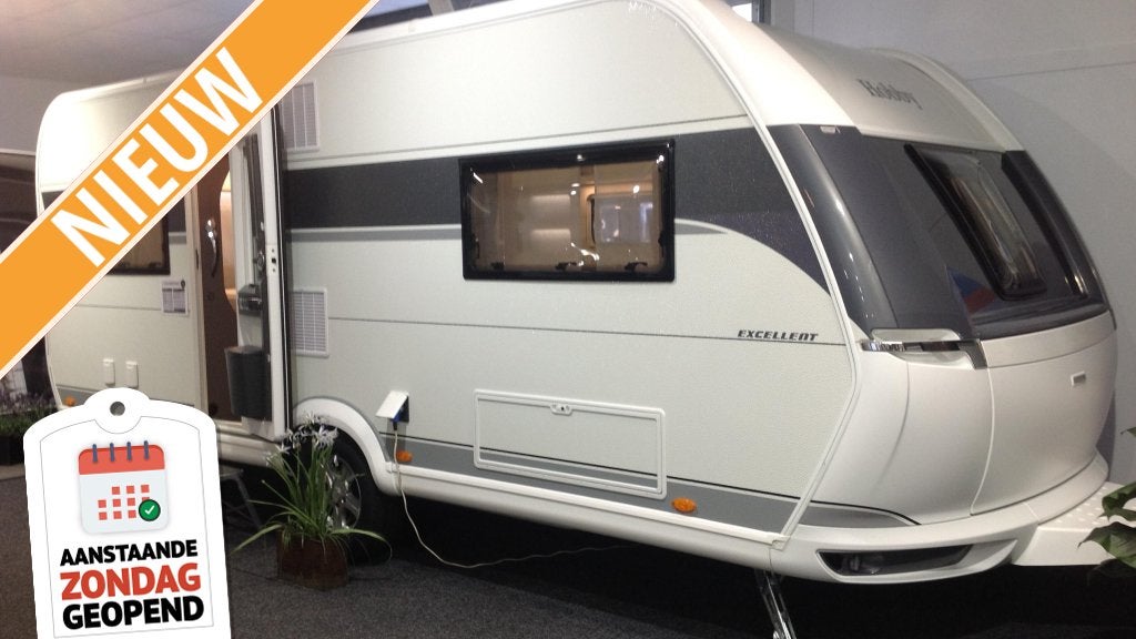 Hobby Excellent 560 CFE met Happy Hobby voordeel, Rondzit, Overige typen, 6 tot 7 meter, Tot en met 4