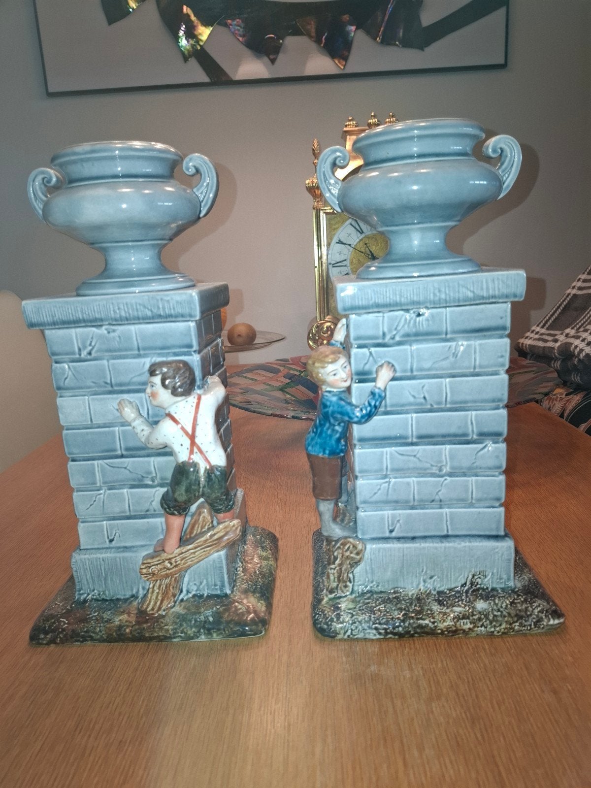 2 mooi stukken voor bij een klok, Ophalen of Verzenden