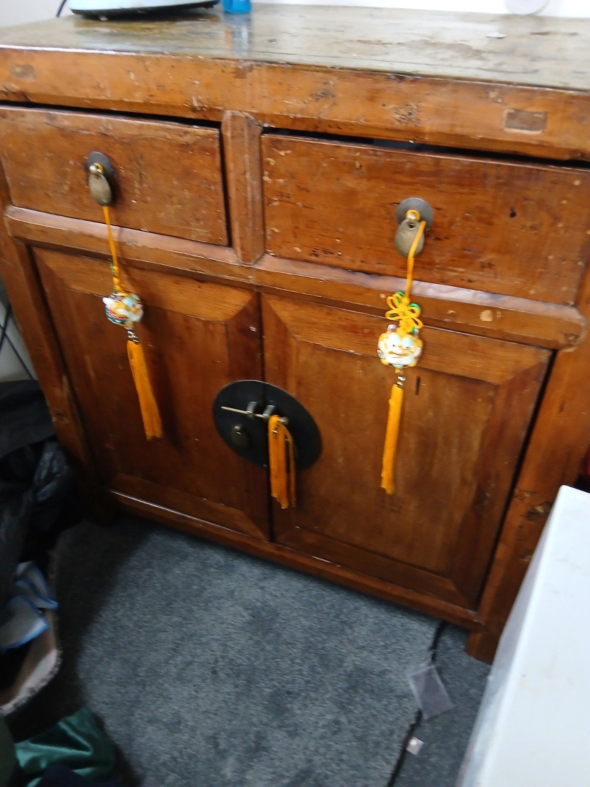 Antieke Chinese kast met lades en deuren, Antiek en Kunst, Antiek | Meubels | Kasten, Ophalen