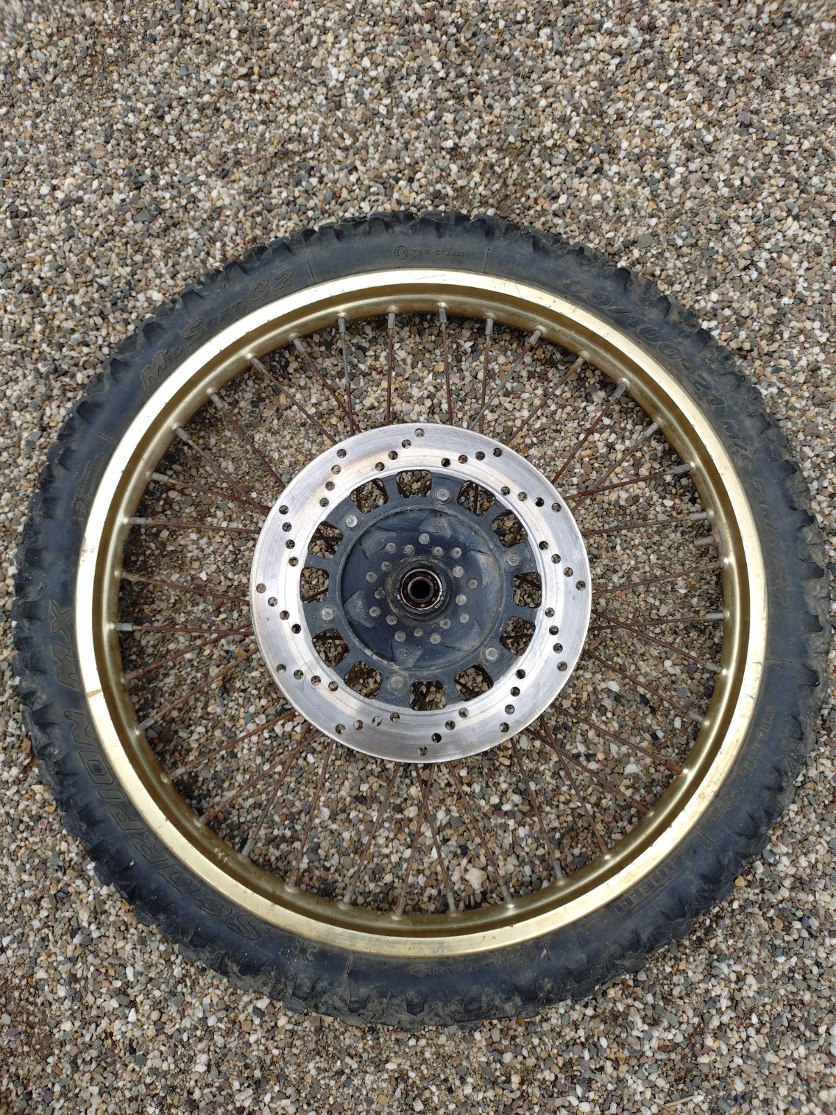Yamaha XT600Z 34L voorwiel, Ophalen of Verzenden