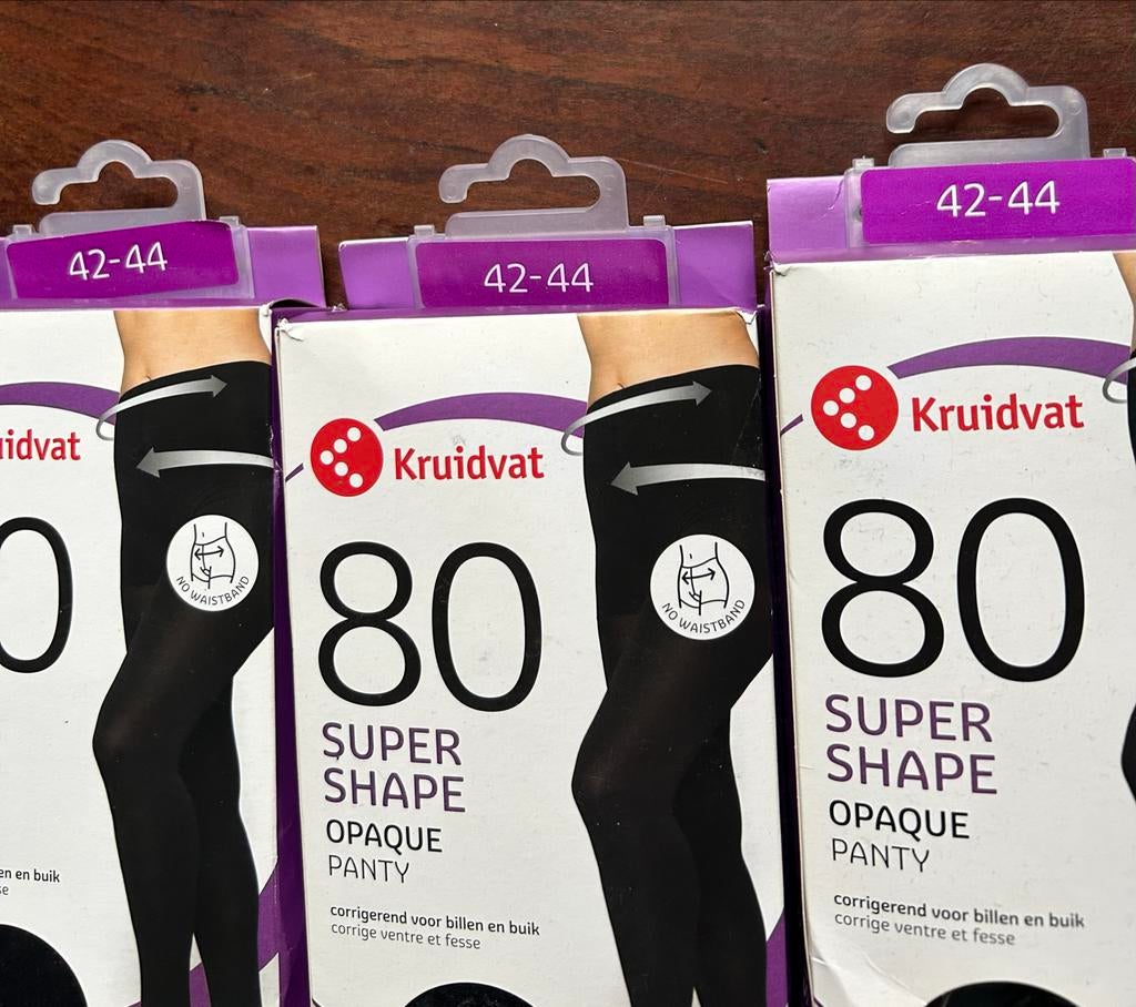 Kruidvat Panty Maat 42-44 Nieuw, Kleding | Dames, Zwart, Nieuw, Ophalen of Verzenden, Maat 44/46 (L)