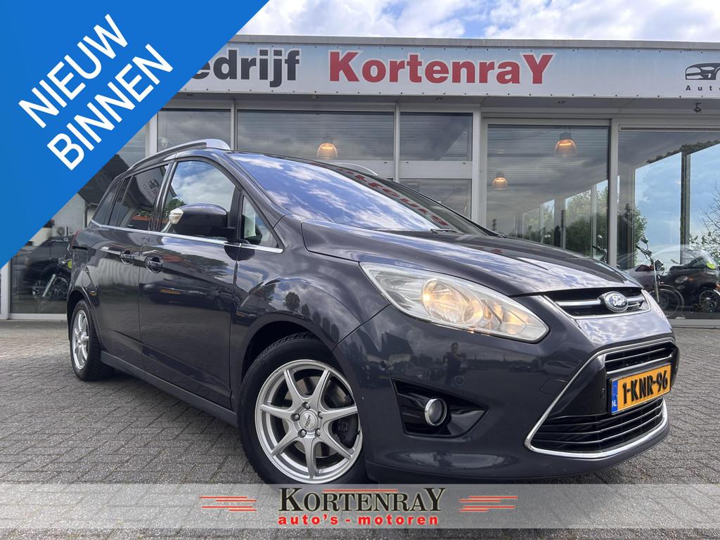 Ford Grand C-Max 1.6 EcoBoost Titanium 7p. |navi|keyless ent, Auto's, Ford, Bedrijf, Te koop, Grand C-Max, ABS, Airbags, Airconditioning