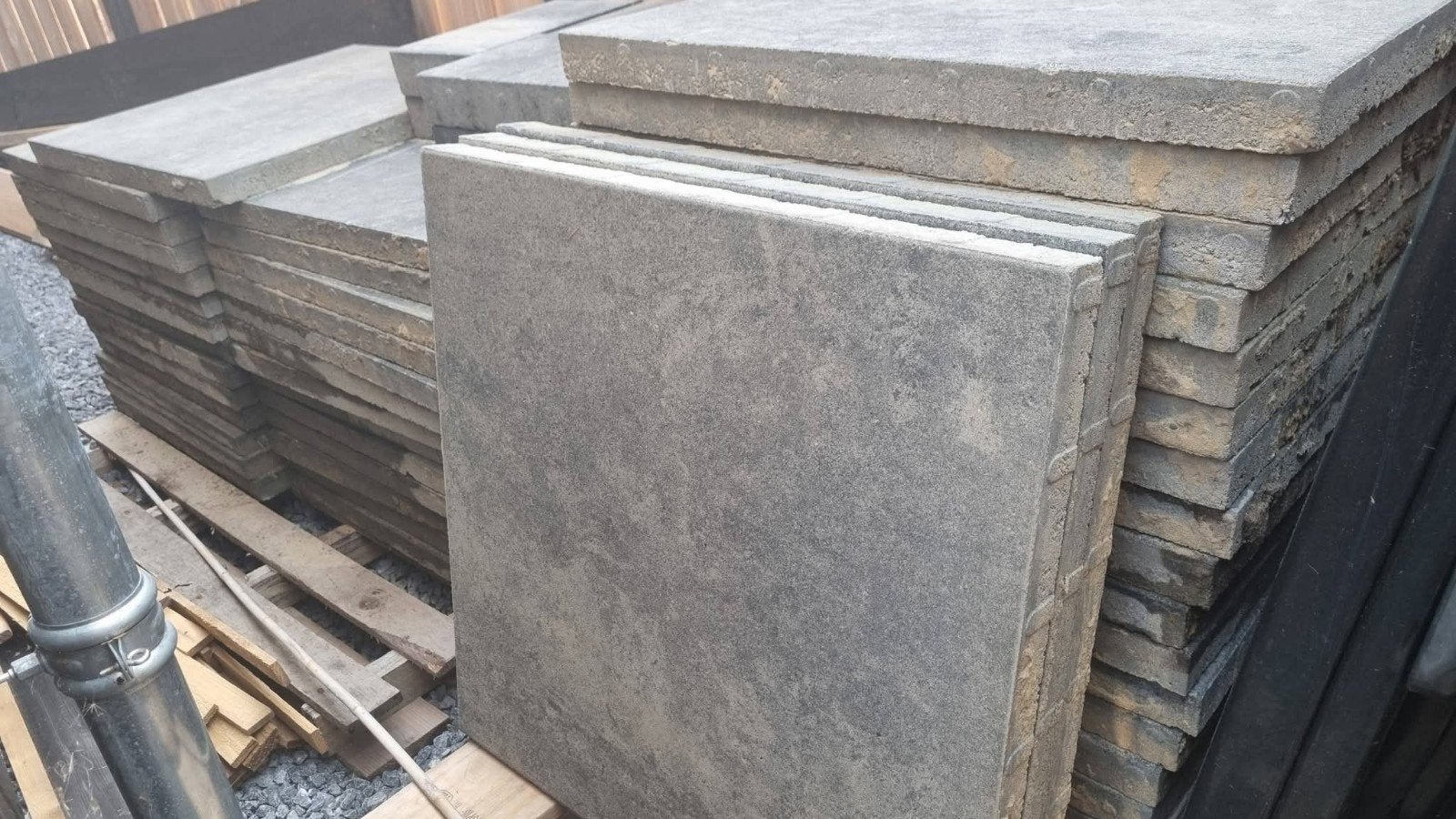 60Plus Soft Comfort Betontegels 60x60x4 cm – Grezzo, Tuin en Terras, Ophalen, Zo goed als nieuw