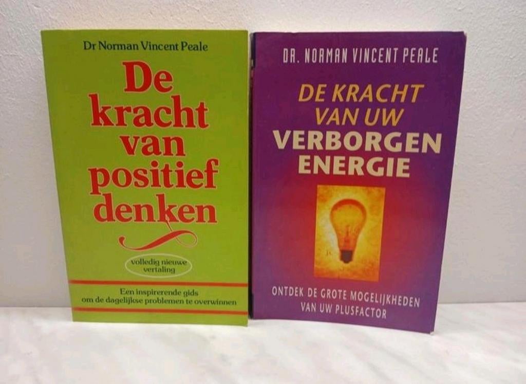 Norman Vincent Peale 2x de kracht van positief denken & verb, Boeken, Chicklit, Zo goed als nieuw, Ophalen of Verzenden