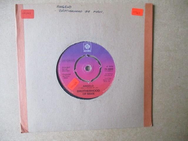 s0911 brotherhood of man - angelo, Ophalen, Gebruikt, Overige genres