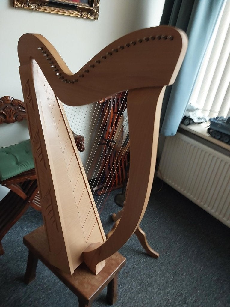 Harp, 4 octaven van Gear4Music, Muziek en Instrumenten, Snaarinstrumenten | Harpen, Ophalen, Zo goed als nieuw