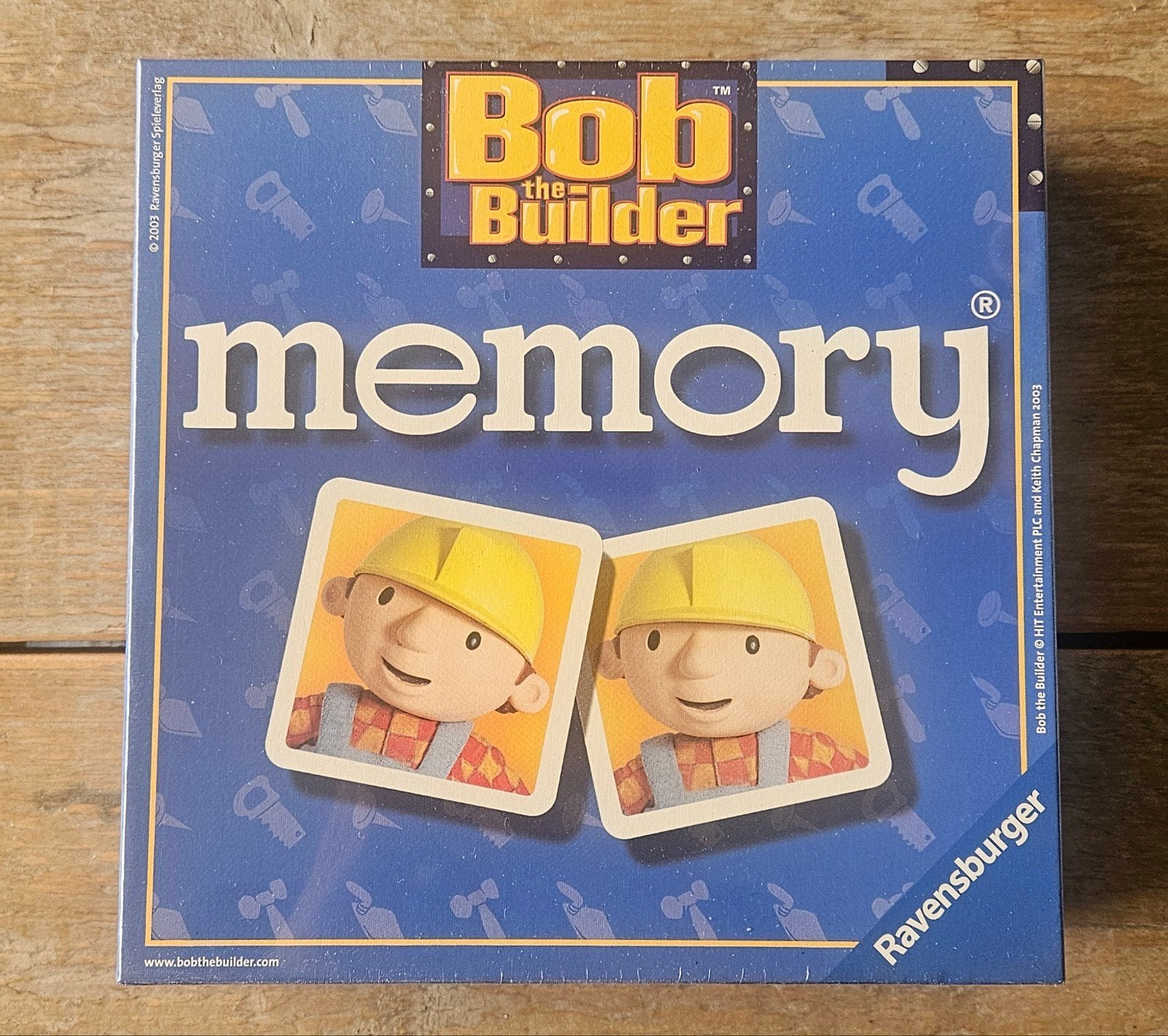 Bob de bouwer memory, Drie of vier spelers, Verzenden, Nieuw, Ravensburger