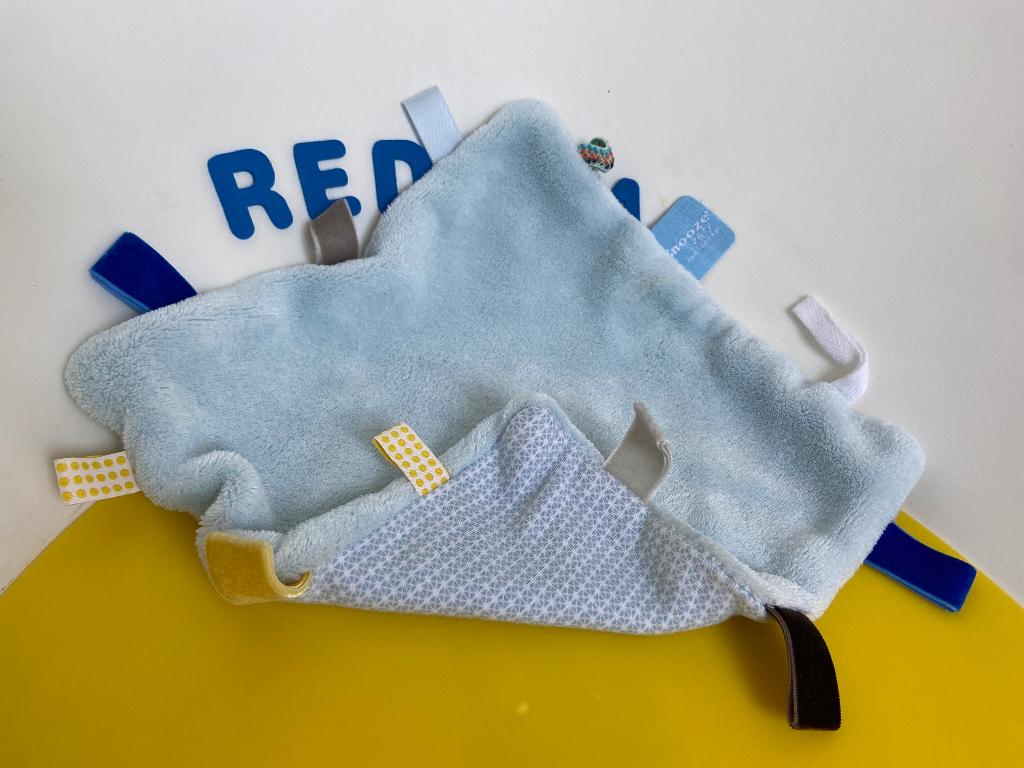 K1433 snoozebaby snooze baby doekje blauw, Ophalen of Verzenden, Zo goed als nieuw, Overige typen