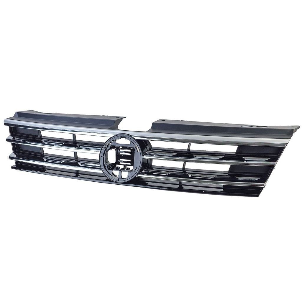 Sport Grill Voor Volkswagen Tiguan II Glans Zwart Chrome, Verzenden, Automotive Parts, A.parts@hotmail.nl, Trasmolenlaan 12 3447 GZ Woerden