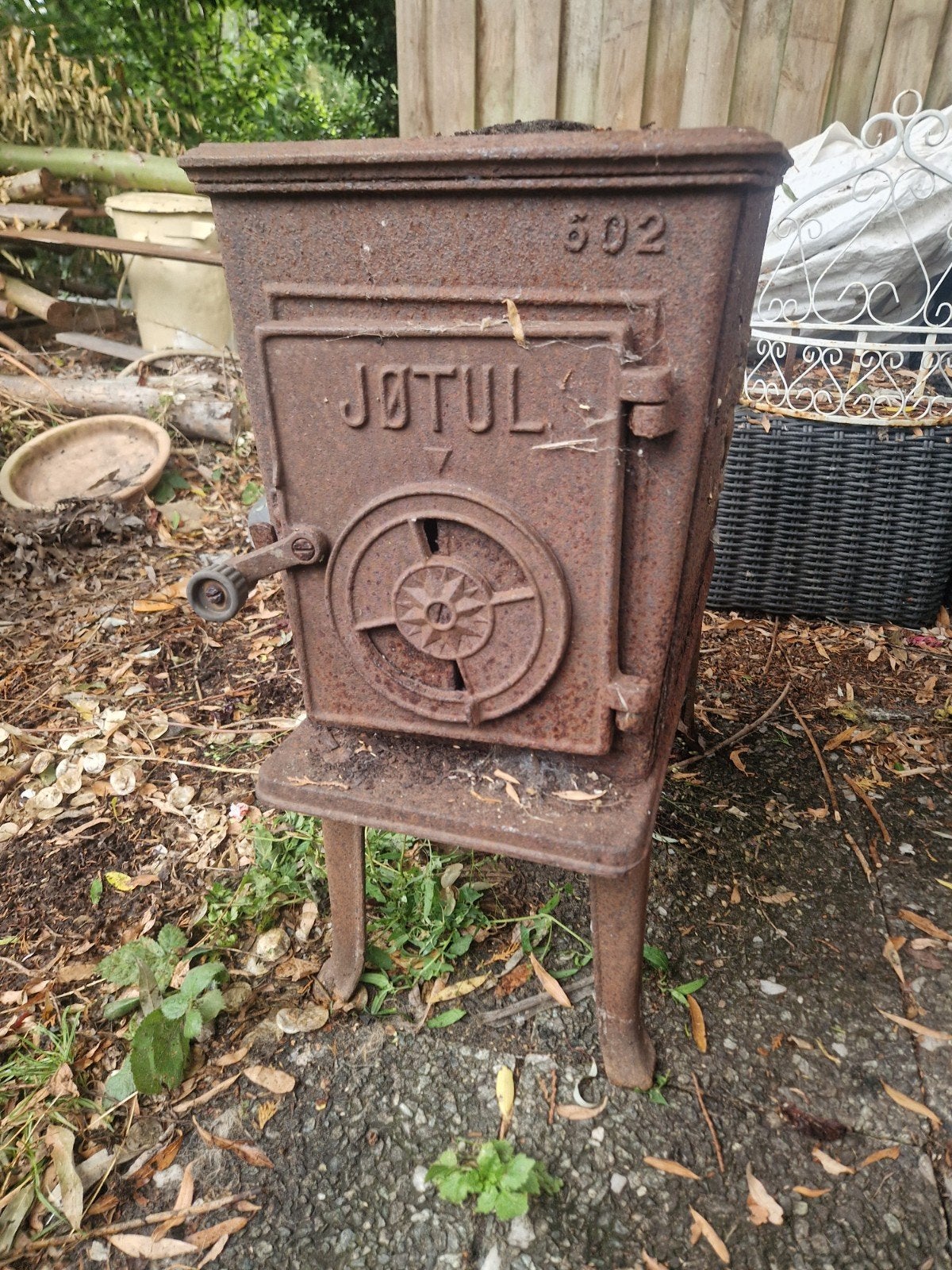 jotul houtkachel, Ophalen, Gebruikt, Hout, Houtkachel