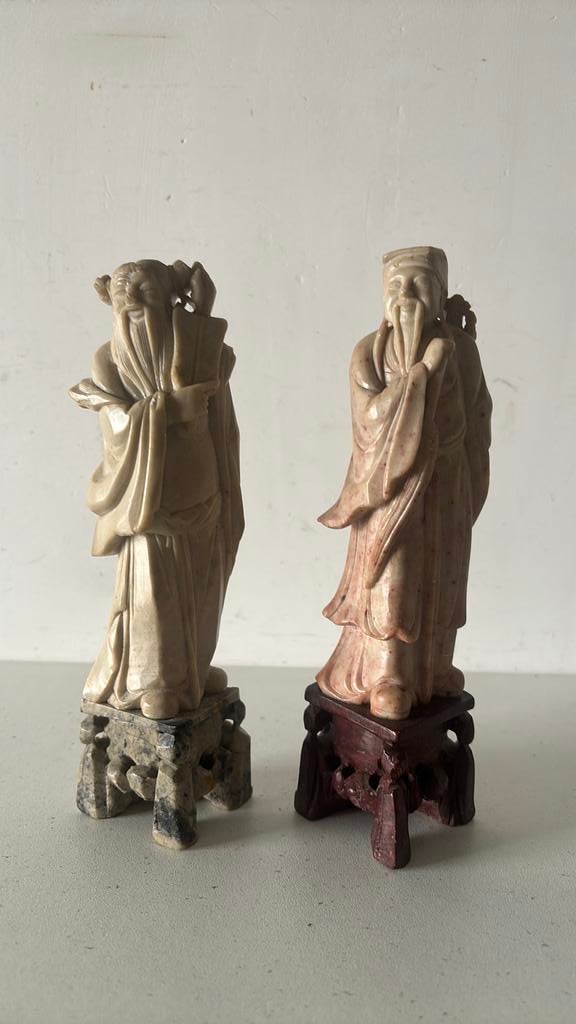2 Aziatische beelden, Ophalen of Verzenden