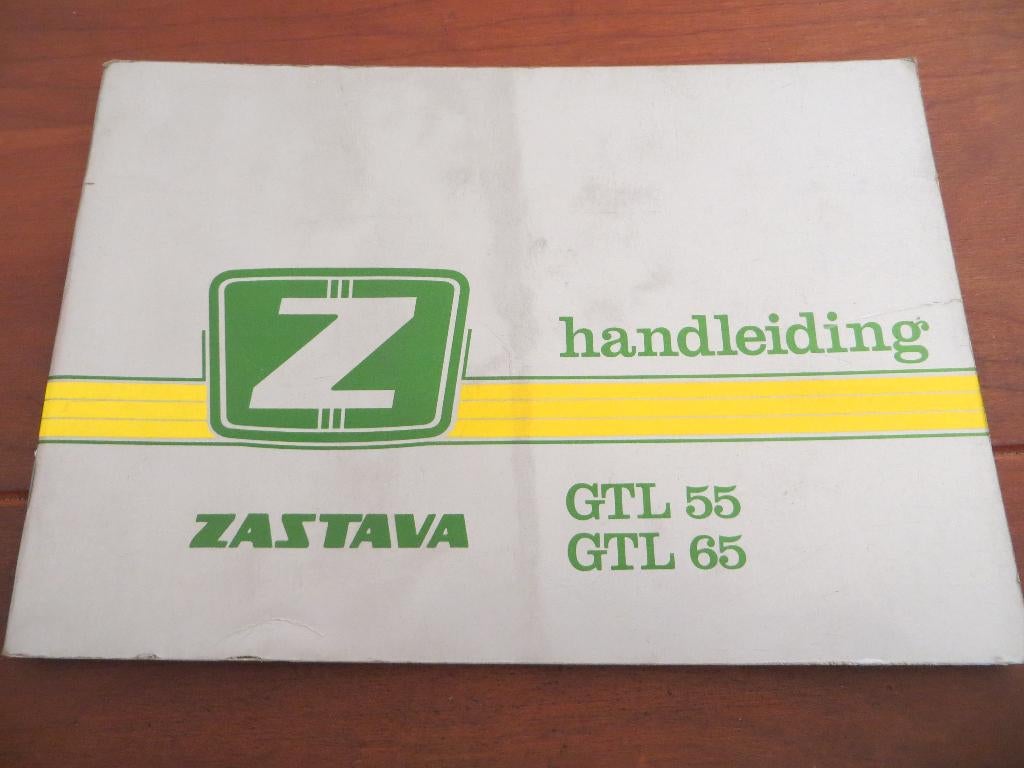 Instructieboek Zastava GTL55, GTL 65 1983, Ophalen of Verzenden