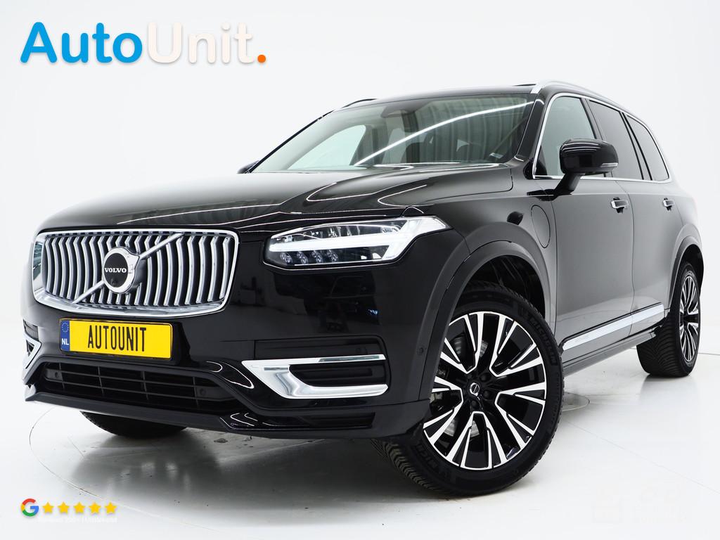 Volvo XC90 2.0 T8 Recharge AWD Ultimate 7P Long Range | Pano, Gebruikt, 4 cilinders, 7 stoelen, Zwart