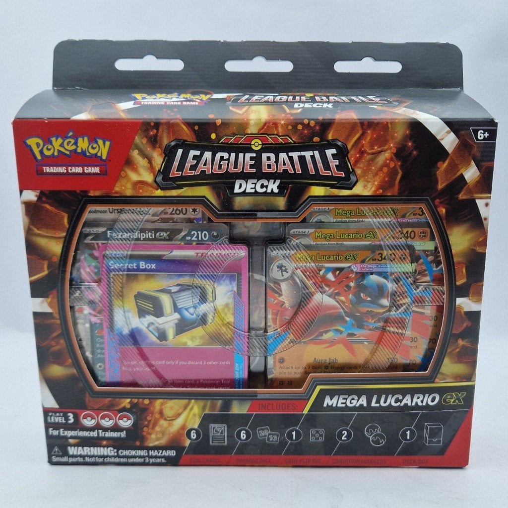 Pokemon League Battle Deck - Mega Lucario EX || Nu €39,99, Ophalen of Verzenden, Gebruikt, Speeldeck
