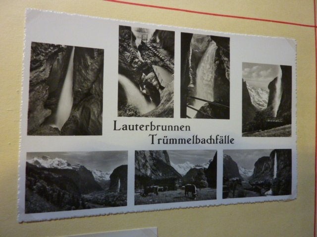 Ansicht Zwitserland - Lauterbrunnen Trümmelbachfälle, Verzenden, Zo goed als nieuw