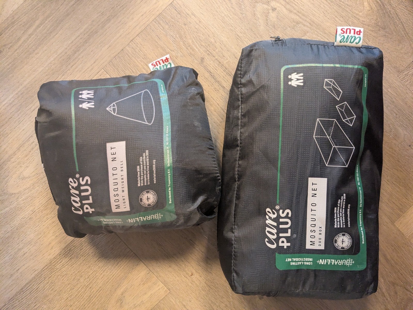 Care Plus Muskietennetten: Lichtgewicht Bell & Duo Box, Caravans en Kamperen, Ophalen of Verzenden, Nieuw, Tot en met 3