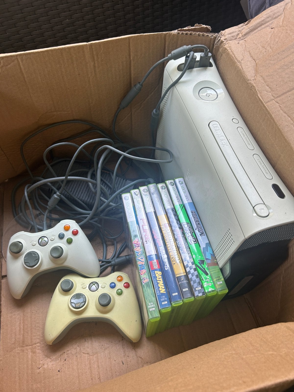 X box 360 compleet, Ophalen of Verzenden, Zo goed als nieuw, 250 GB, Met 1 controller