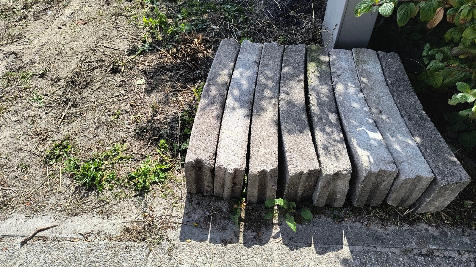 Gratis 8 ronde opsluitbanden 10 x 20 x 78,5, Ophalen, Overige materialen, Gebruikt, Overige typen