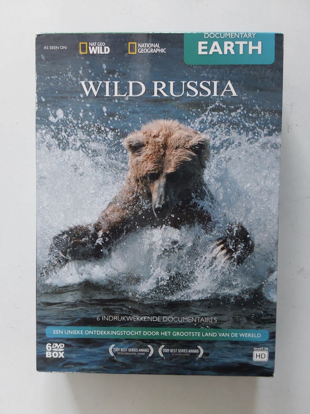 Wild Russia 🐻‍❄️ 6 DVD - box, Engels, Alle leeftijden, Nederlands, Natuur