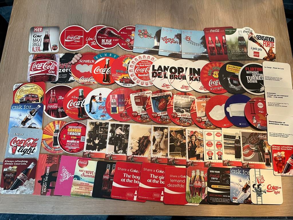 Coca Cola bierviltjes, Ophalen of Verzenden, Gebruiksvoorwerp