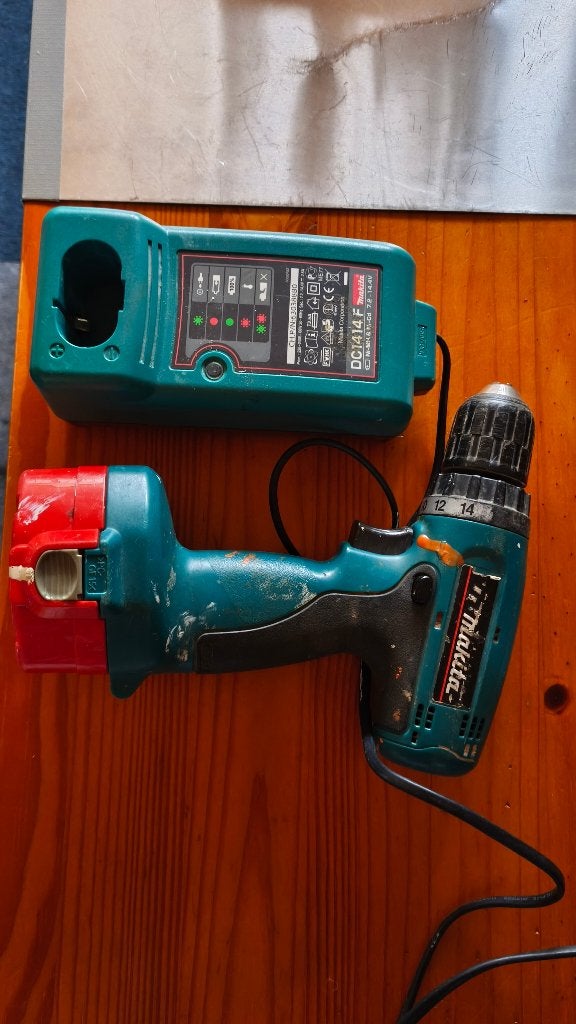 Accu Schroefboormachine, Ophalen of Verzenden, Gebruikt, Minder dan 400 watt, Boor- en Schroefmachine