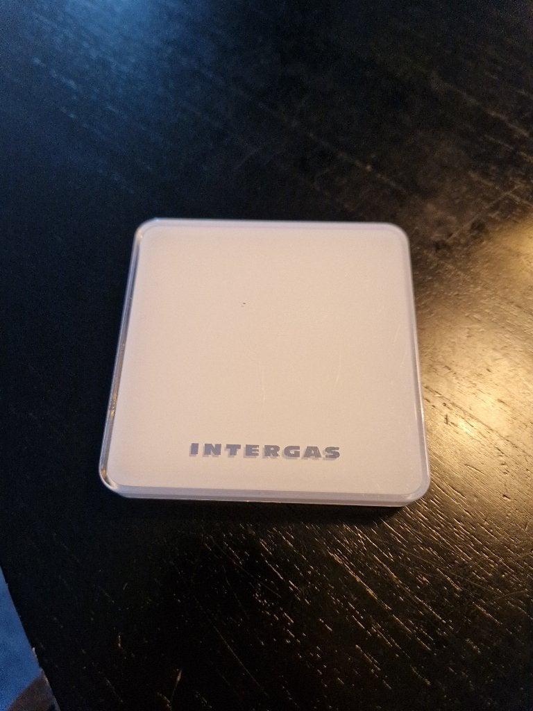 Intergas thermostaat + Intergas Gateway, Ophalen of Verzenden, Slimme thermostaat, Zo goed als nieuw