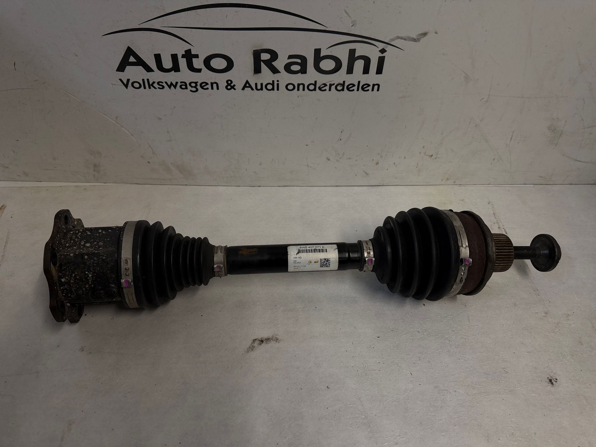 Audi A4 S4 8W Aandrijfas 8W0407271E, Auto-onderdelen, Gebruikt, -, -, Ophalen of Verzenden