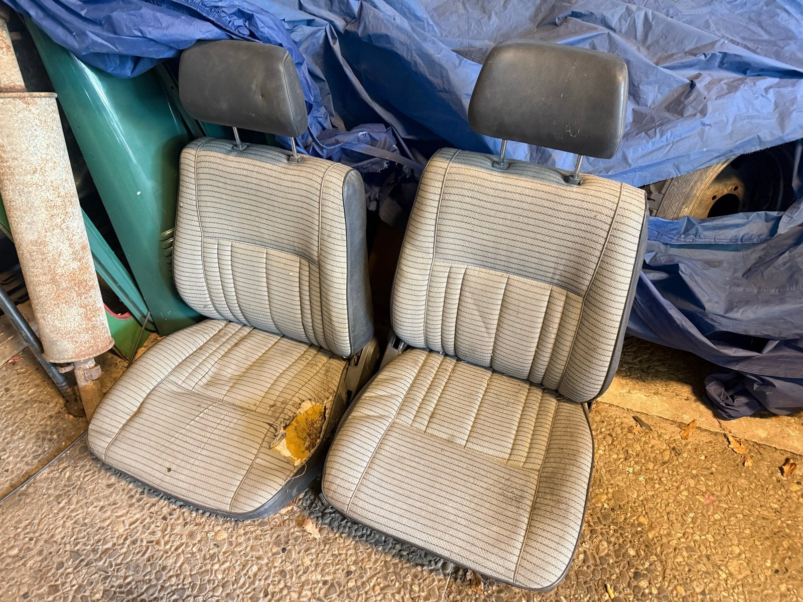 Toyota Land Cruiser HJ60/HJ61 Voorstoelen en Deurpanelen, Ophalen, Gebruikt, Toyota