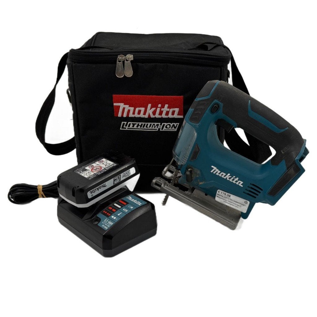 Makita J183D Decoupeerzaag | Met accu en lader | In tas |, Doe-het-zelf en Verbouw, Gereedschap | Zaagmachines, Toulonselaan 72
