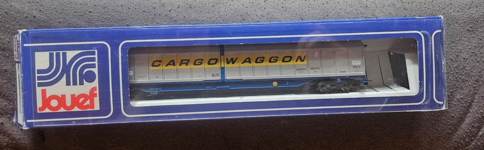 Jouef Cargo Waggon 1:87 Zgan
Jouef 673400 Bogie, Ophalen of Verzenden, Zo goed als nieuw, Gelijkstroom, Jouef