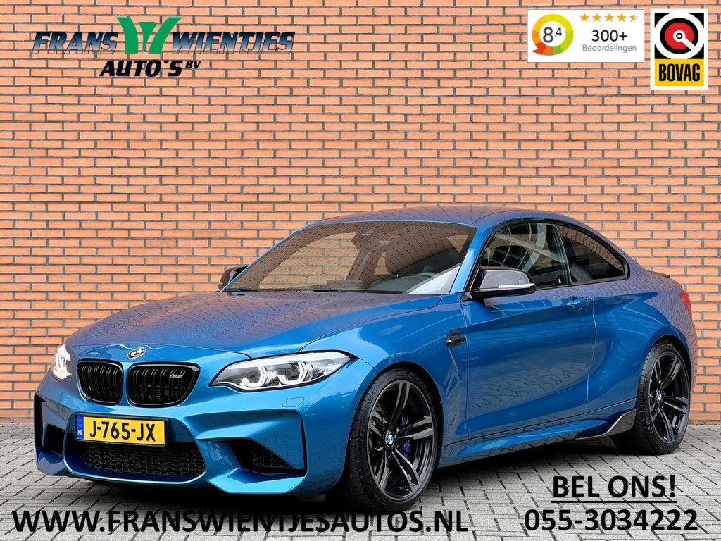 BMW M2 DCT Coupé | 370 PK! | Harman/Kardon | DAB | Leder |, Auto's, BMW, Achterwielaandrijving, Gebruikt, Leder, Automatische klimaatregeling