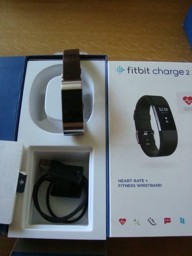 Fitbit charge 2, Ophalen of Verzenden, Zo goed als nieuw, Zwart, Windows