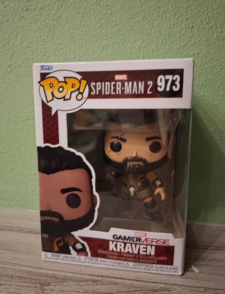 Funko Pop! Spider-Man 2 Kraven #973 Gamerverse, Ophalen of Verzenden, Zo goed als nieuw