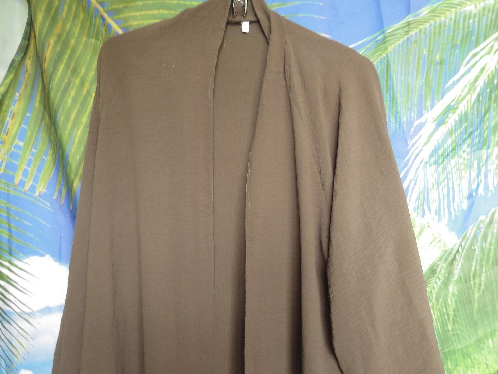 Bruin lange blousejas mt 56 , Kleding | Dames, Ophalen of Verzenden, Gedragen, Bruin, Blouse of Tuniek