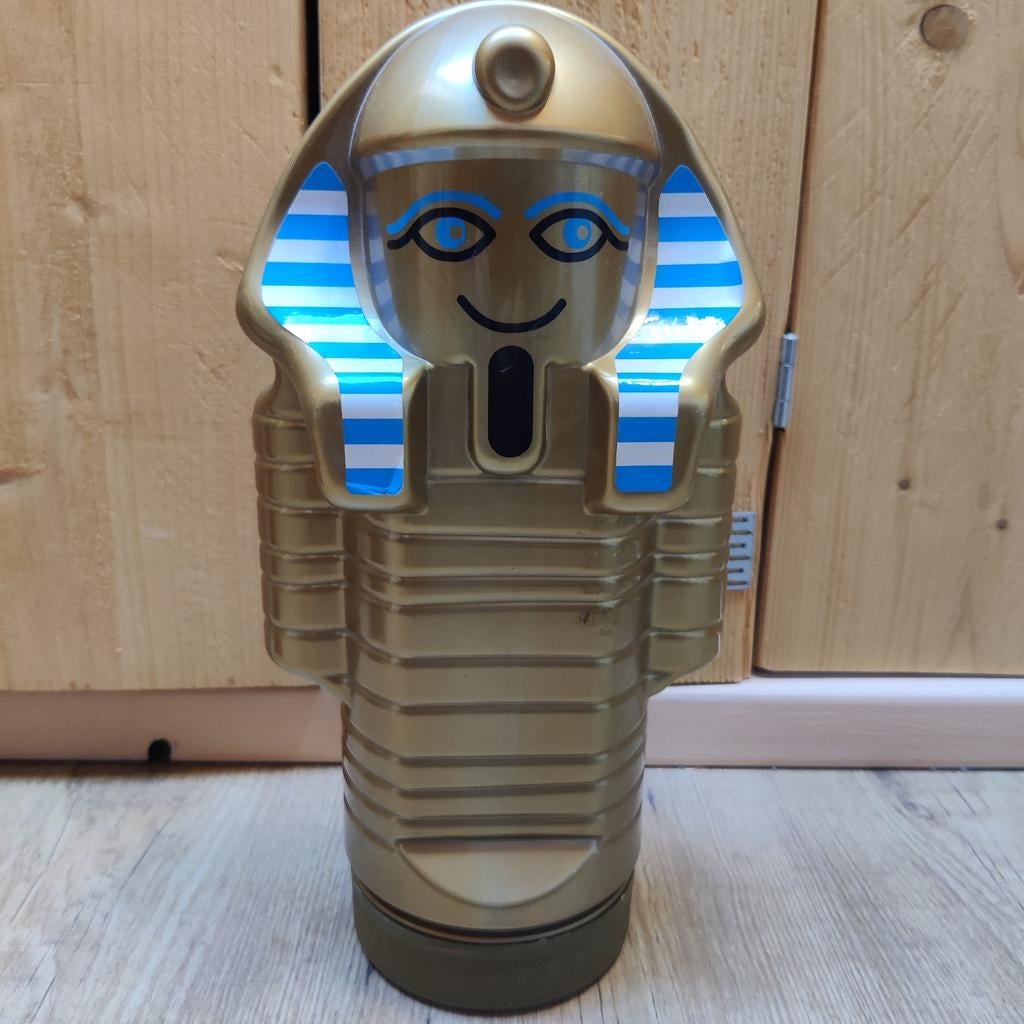 Lego Metallic Gold Mummy Storage Container with Stickers, Ophalen of Verzenden, Gebruikt