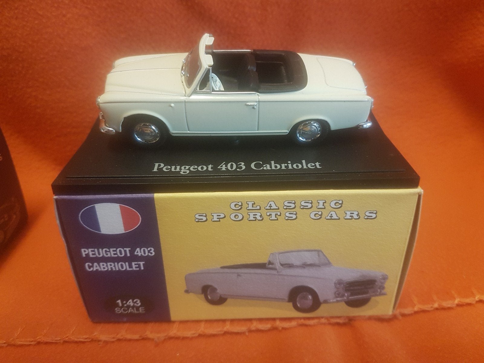 Peugeot 403 cabrio atlas collectie nieuw, Ophalen of Verzenden, Zo goed als nieuw, Auto, Overige merken