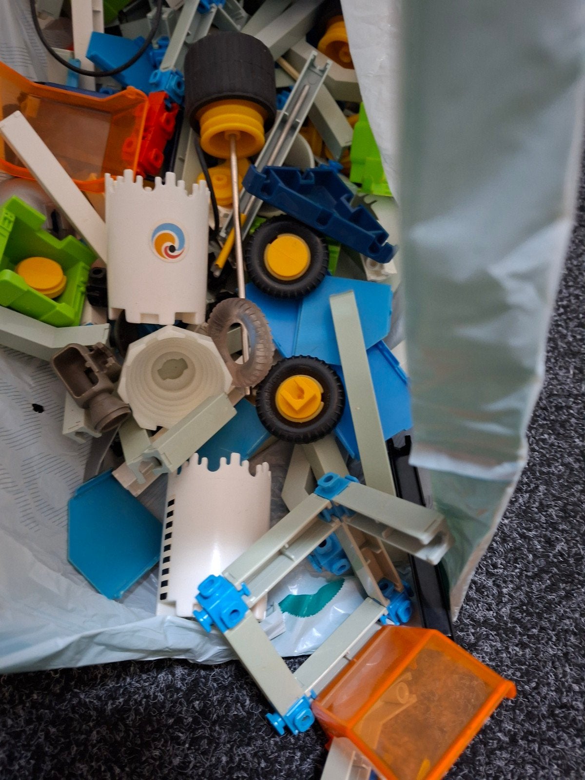 Zak met Construx fisherprice bouwstenen, Kinderen en Baby's, Speelgoed | Fisher-Price, Ophalen of Verzenden, Gebruikt, Speelset