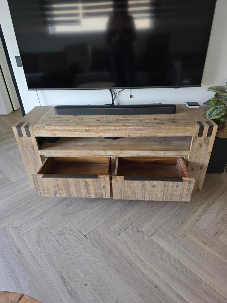 Televisiekastje van Pronto Wonen - 143x45x58cm, Huis en Inrichting, Kasten | Televisiemeubels, Ophalen, Gebruikt, 100 tot 150 cm