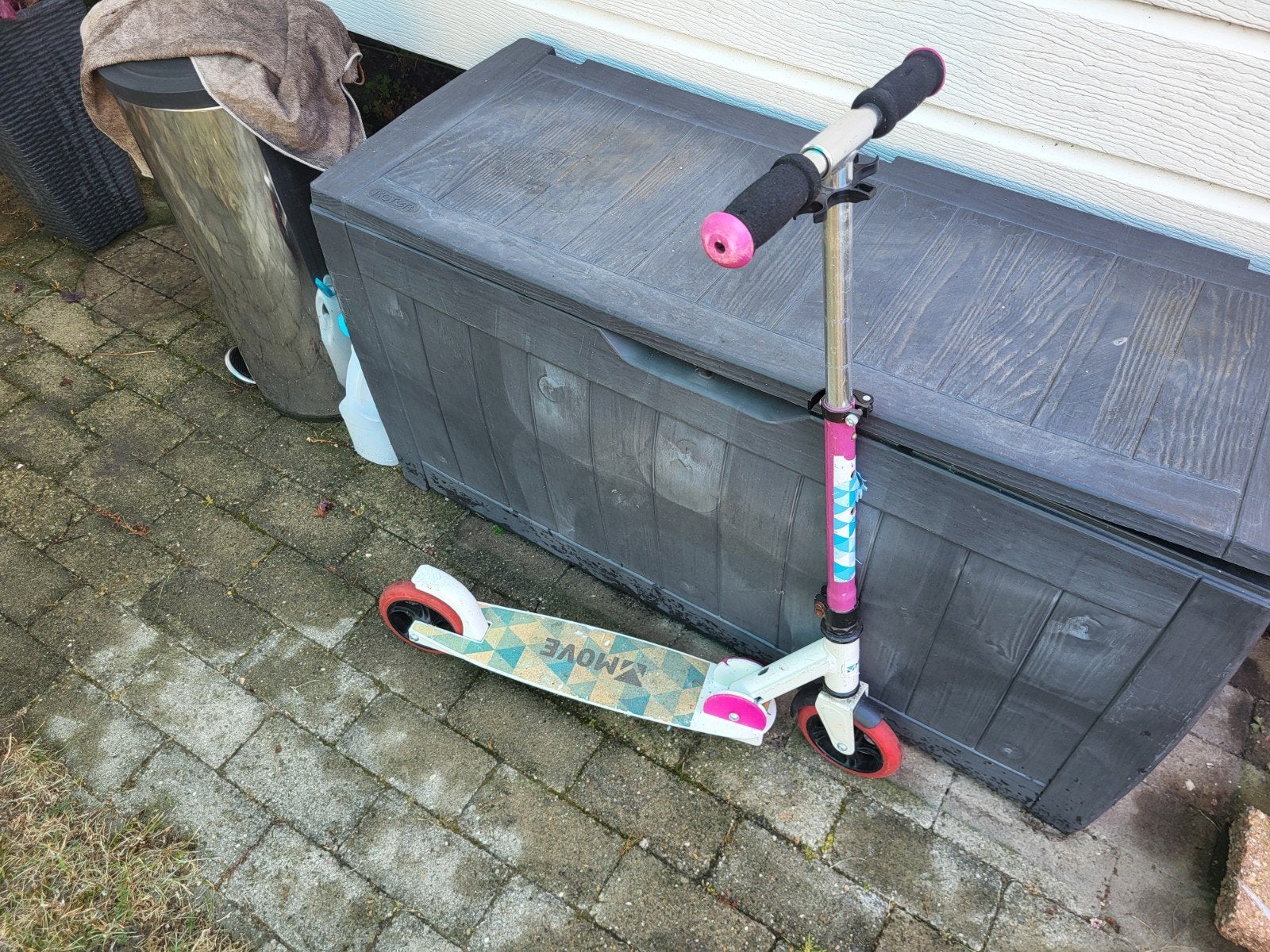 Step - inklapmechanisme knop weg, Fietsen en Brommers, Steps, Ophalen, Gebruikt, Gewone step, MOVE