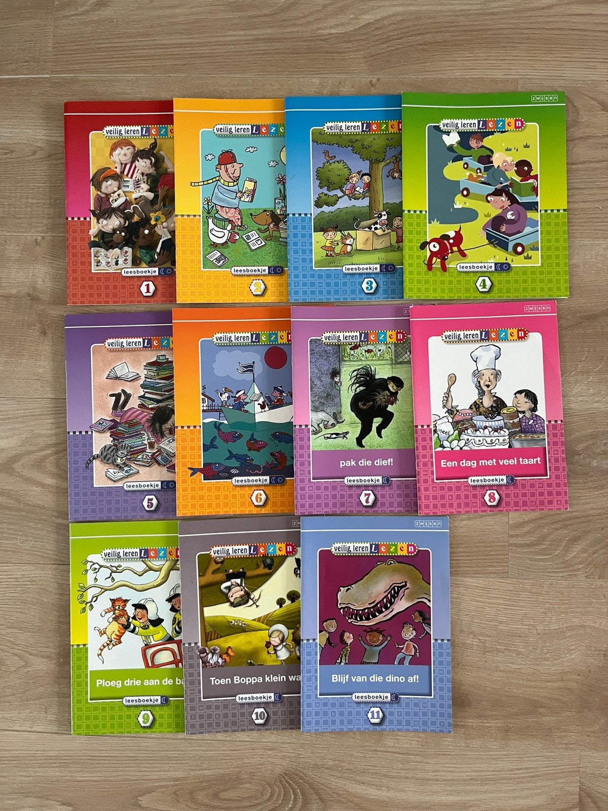 Veilig leren lezen - Leesboekjes maan, Ophalen, Gelezen