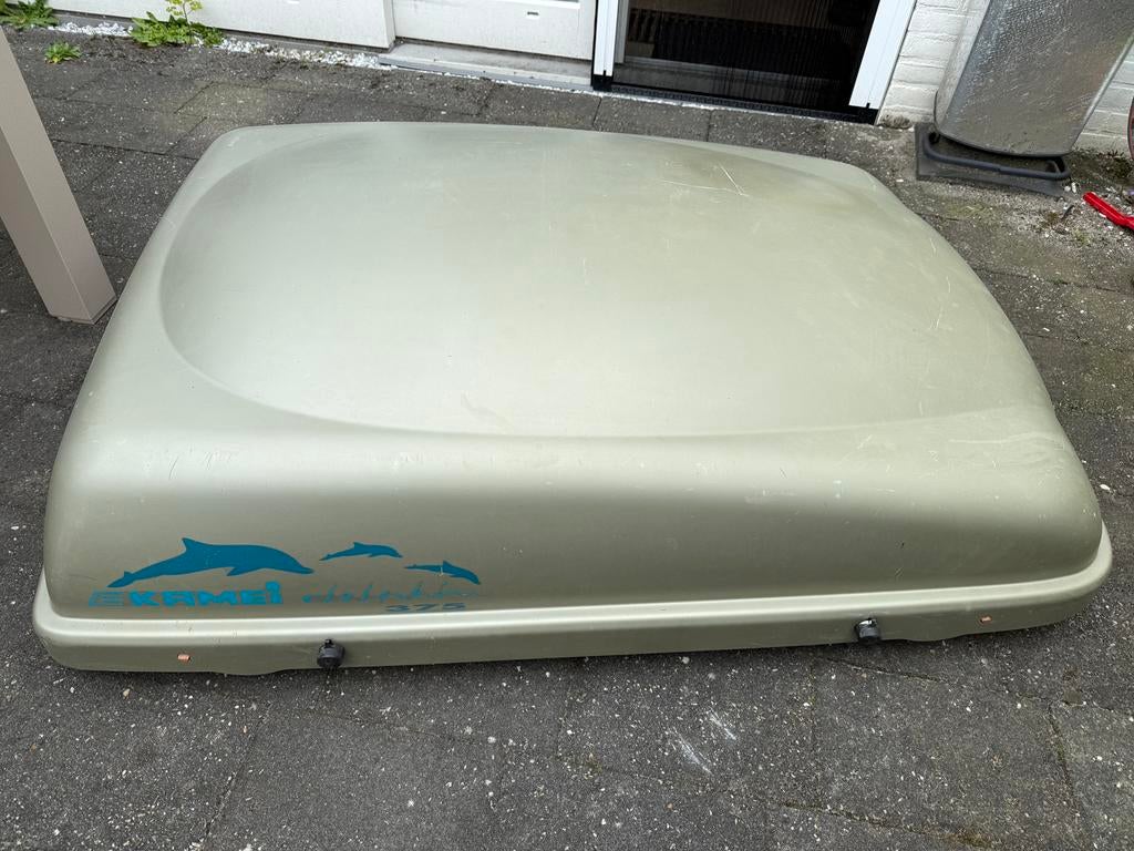 Kamei Delphin 375 dakkoffer, Auto diversen, Dakkoffers, Ophalen, Gebruikt