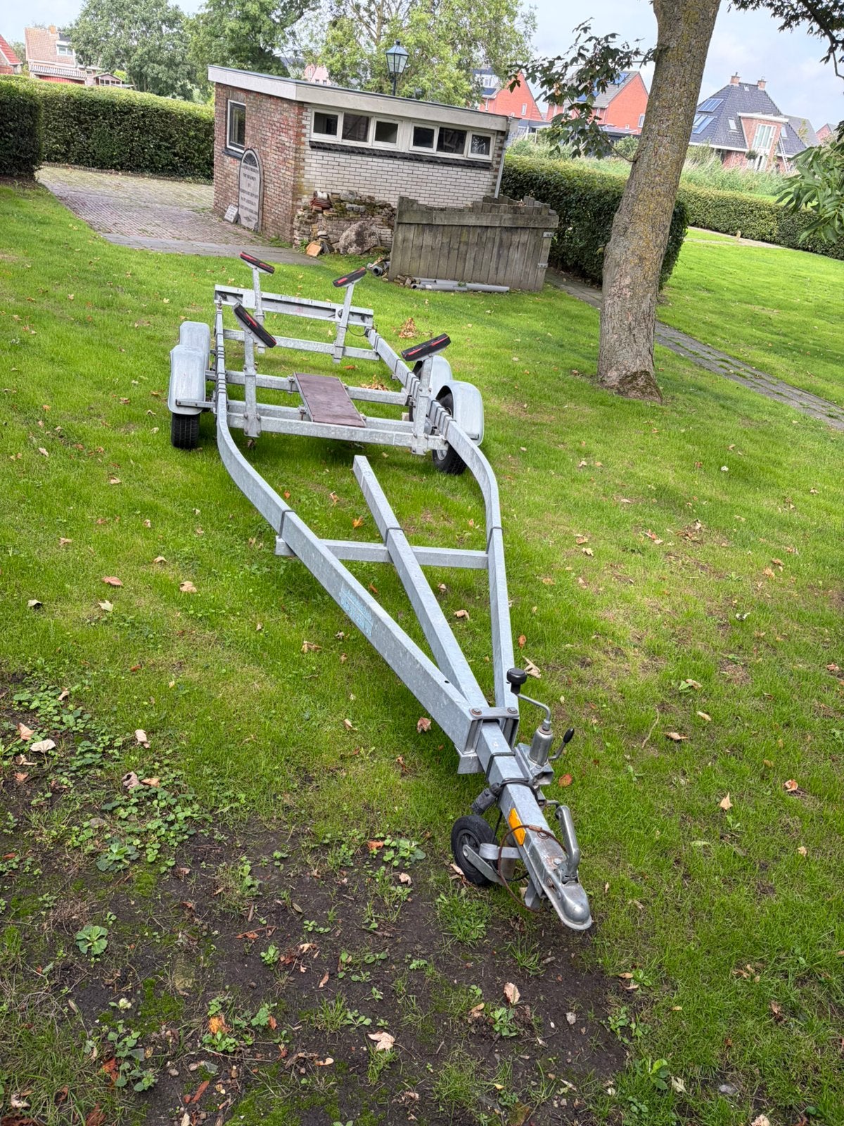 Stallingstrailer sloep, Watersport en Boten, Ophalen, Minder dan 1500 kg, Gebruikt, 6 tot 9 meter