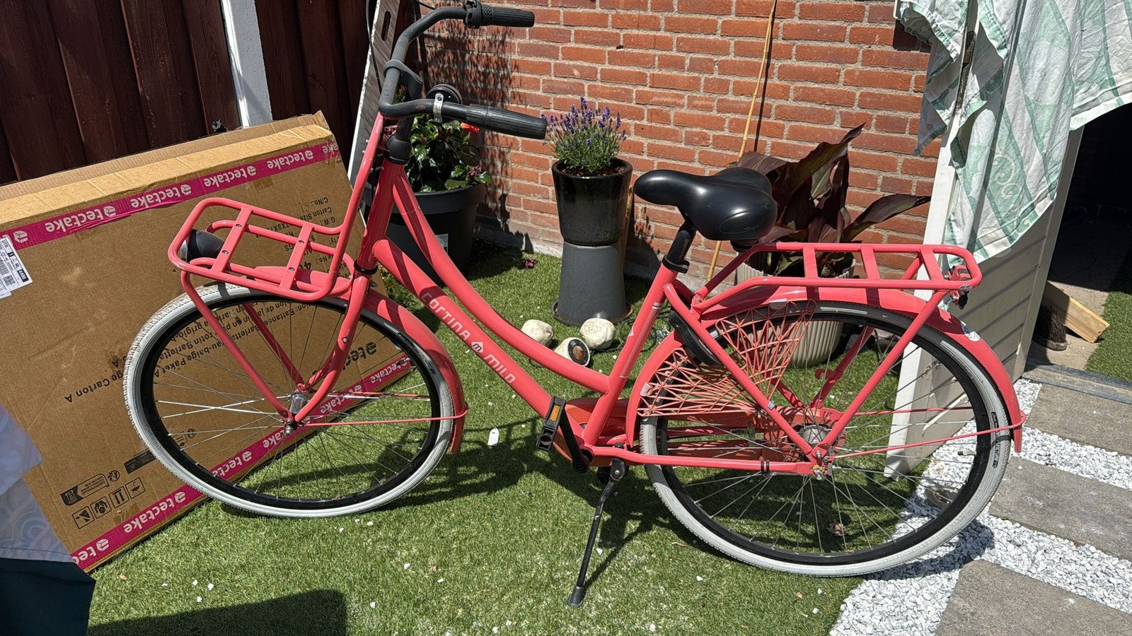 Cortina Milo damesfiets - Nieuwe verlichting nodig, Fietsen en Brommers, Fietsen | Dames | Damesfietsen, Ophalen, Gebruikt, Overige merken