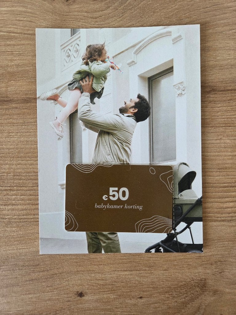 Cadeaubon babykamer babypark, Tickets en Kaartjes, Eén persoon, Cadeaubon, Overige typen